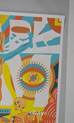 2024 Pearl Jam MISPRINT Poster Justine McAllister Wrigley Chicago ONE OF A KIND