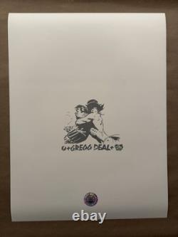 2025 Pearl Jam 4/26 Hollywood FL N2 Screen Print Concert Poster Gregg Deal MINT