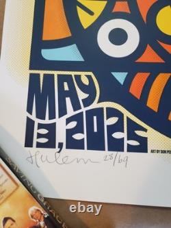2025 Pearl Jam Raleigh Artist Edition Poster