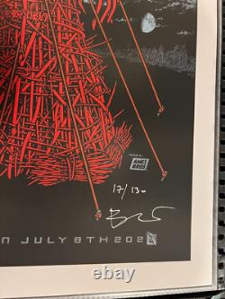 AMES BROS AP Artist Proof 1x/130 Pearl Jam New Hyde Park London Tour Poster 2022