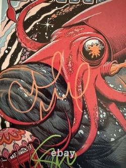 AUTOGRAPHED-PEARL JAM 2022 Hyde Park Concert Poster Mike McCready/Stone Gossard