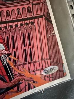 AUTOGRAPHED-PEARL JAM 2022 Hyde Park Concert Poster Mike McCready/Stone Gossard