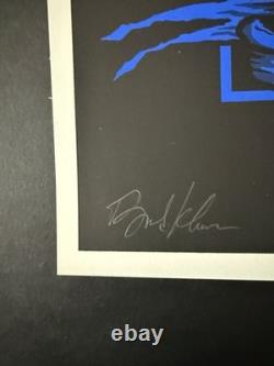 Alice In Chains 2010 Seattle Poster Brad Klausen Signed Numbered Artist Edition