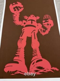 Ames Bros Destroyers Giant Robot Brand Poster SIGNED! Rare! Pearl Jam Ames Bros Destroyers Giant Robot Brand Poster SIGNED! Rare! Pearl Jam
