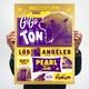 Ames Bros Pearl Jam Gigaton La Lakers Gold Poster Forum Show Signed Print Rare