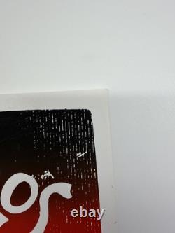 Ames Bros Pearl Jam One Stop World Wide Tour Poster Show AP! Silk Screen Print