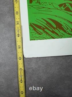Ames Bros Pearl Jam Poster Boston May 25 2006 Night One Silk Screen Print