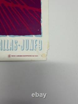 Ames Bros Silk Screen Pearl Jam Concert Poster Signed Numbered Artist Proof Rare