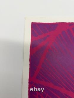 Ames Bros Silk Screen Pearl Jam Concert Poster Signed Numbered Artist Proof Rare