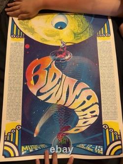 Bonnaroo 2008 Festival Poster Pearl Jam Metallica Kanye West Ames Bros Print
