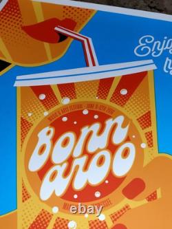 Bonnaroo Poster 2016 Signed, #/120 Pearl Jam Dead & Co Manchester TN OFFICIAL