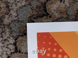 Bonnaroo Poster 2016 Signed, #/120 Pearl Jam Dead & Co Manchester TN OFFICIAL