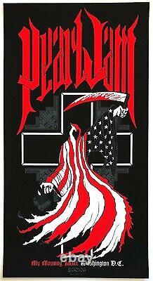 DEAD MINT Pearl Jam 2006 Washington DC Grim Reaper Klausen Poster