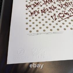 DFACE x PEARL JAM'Riot Act' Double-Screen Print (The best of the series!) Sign