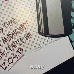 DFACE x PEARL JAM'Riot Act' Double-Screen Print (The best of the series!) Sign