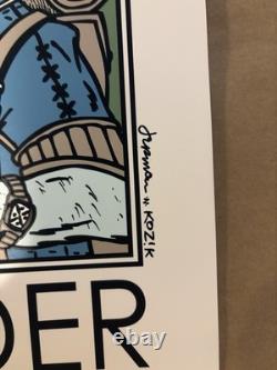 EDDIE VEDDER/ BEACON THEATER/ NEW YORK/ 2011/ Kozick poster