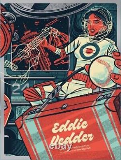 EDDIE VEDDER SEATTLE POSTER 10/24/2023 Night 2 PRINT MINT Benaroya Hall