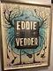 Eddie Vedder2/22/2014 (qpac/brisbane, Australia) Show Poster (jeff Soto) Framed