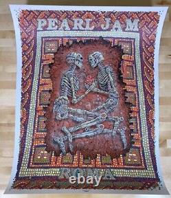 EMEK 2020 Pearl Jam ROME Gig Poster ROMA POSTER Streaming Event Art Print