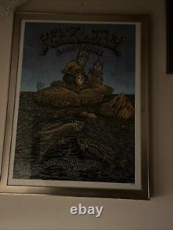 EMEK Pearl Jam poster Kansas 2010 SE NM Sperry Klausen Emek Phish Band OF Horses