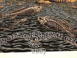 EMEK Pearl Jam poster Kansas 2010 SE NM Sperry Klausen Emek Phish Band OF Horses