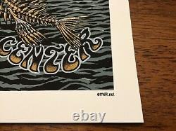 EMEK Pearl Jam poster Kansas 2010 SE NM Sperry Klausen Emek Phish Band OF Horses