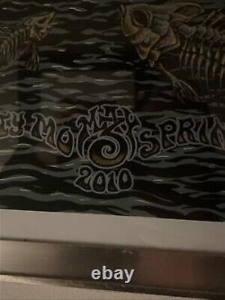 EMEK Pearl Jam poster Kansas 2010 SE NM Sperry Klausen Emek Phish Band OF Horses