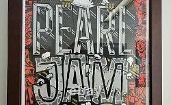 EXCLUSIVE Numbered Pearl Jam Ten Club 2023 Tour Poster Artist Travis Price