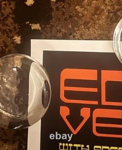 Eddie Vedder 2008 Solo Tour Brad Klausen Batmobile Poster Pearl Jam Batman