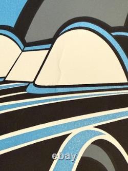 Eddie Vedder 2008 Summer Tour Brad Klausen Batmobile Poster