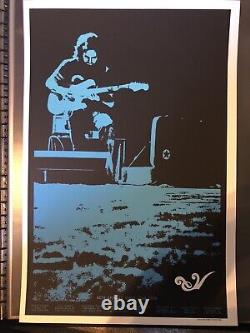 Eddie Vedder 2008 Tour Poster Brad Klaussen Pearl Jam Nashville