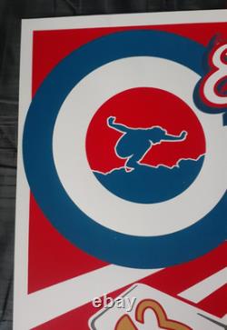 Eddie Vedder 2009 Solo Tour Poster Evel Rocket Brad Klausen! Pearl Jam