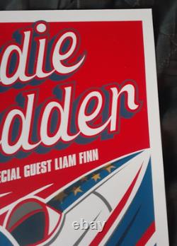 Eddie Vedder 2009 Solo Tour Poster Evel Rocket Brad Klausen! Pearl Jam