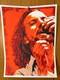 Eddie Vedder 2010 Screenprint Art Poster By Joshua Budich Pearl Jam #7/200 Rare