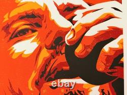 Eddie Vedder 2010 Screenprint Art Poster by Joshua Budich Pearl Jam #7/200 Rare
