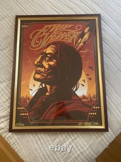 Eddie Vedder 2011 Minneapolis Munk One AP Signed #/100 Prof. Framed