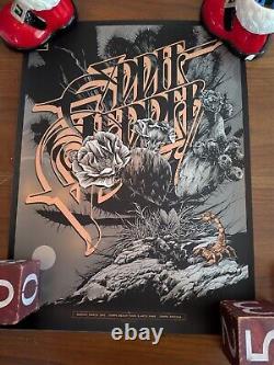 Eddie Vedder 2019 Tempe, AZ Poster Numbered