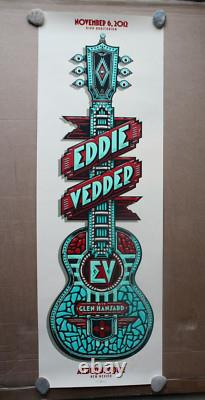 Eddie Vedder Albuquerque November 6 2012 Poster Studio Mark 5 12 x 36