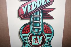 Eddie Vedder Albuquerque November 6 2012 Poster Studio Mark 5 12 x 36