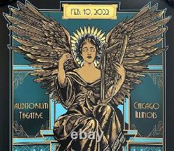 Eddie Vedder Chicago Poster the earthlings 2022 concert tour auditorium theatre