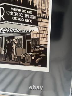 Eddie Vedder Concert Poster by Munk One Chicago Theater Show 2011 Pearl Jam NICE