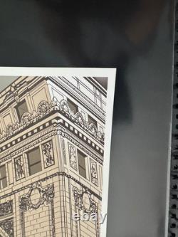 Eddie Vedder Concert Poster by Munk One Chicago Theater Show 2011 Pearl Jam NICE