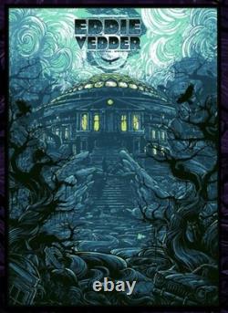Eddie Vedder Gig Poster Royal Albert hall Artist Proof
