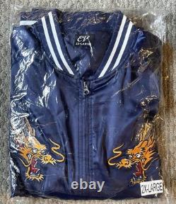 Eddie Vedder Japan Tour SATIN JACKET SIZE 2XL FITS LIKE US XL Pearl Jam SEALED