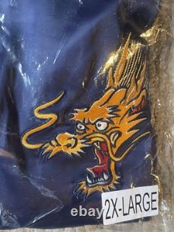 Eddie Vedder Japan Tour SATIN JACKET SIZE 2XL FITS LIKE US XL Pearl Jam SEALED