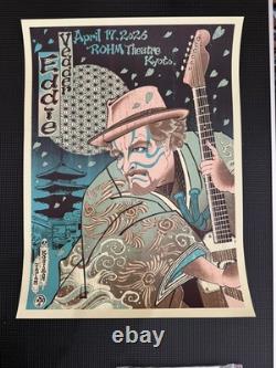 Eddie Vedder Kyoto Japan Poster 4/17/26 Artist Proof #71/100 rare pearl jam mint
