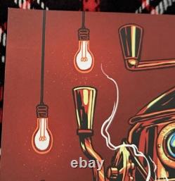 Eddie Vedder Melbourne 2014 Poster by Munk One Rock Music Art