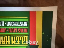 Eddie Vedder Pearl Jam Amsterdam Night 1 Poster Brad Klausen