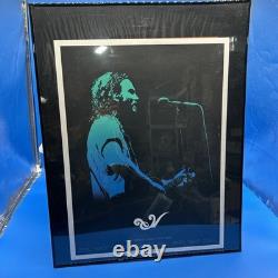 Eddie Vedder Poster 2008 East Coast by Brad Klausen Framed
