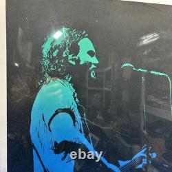 Eddie Vedder Poster 2008 East Coast by Brad Klausen Framed